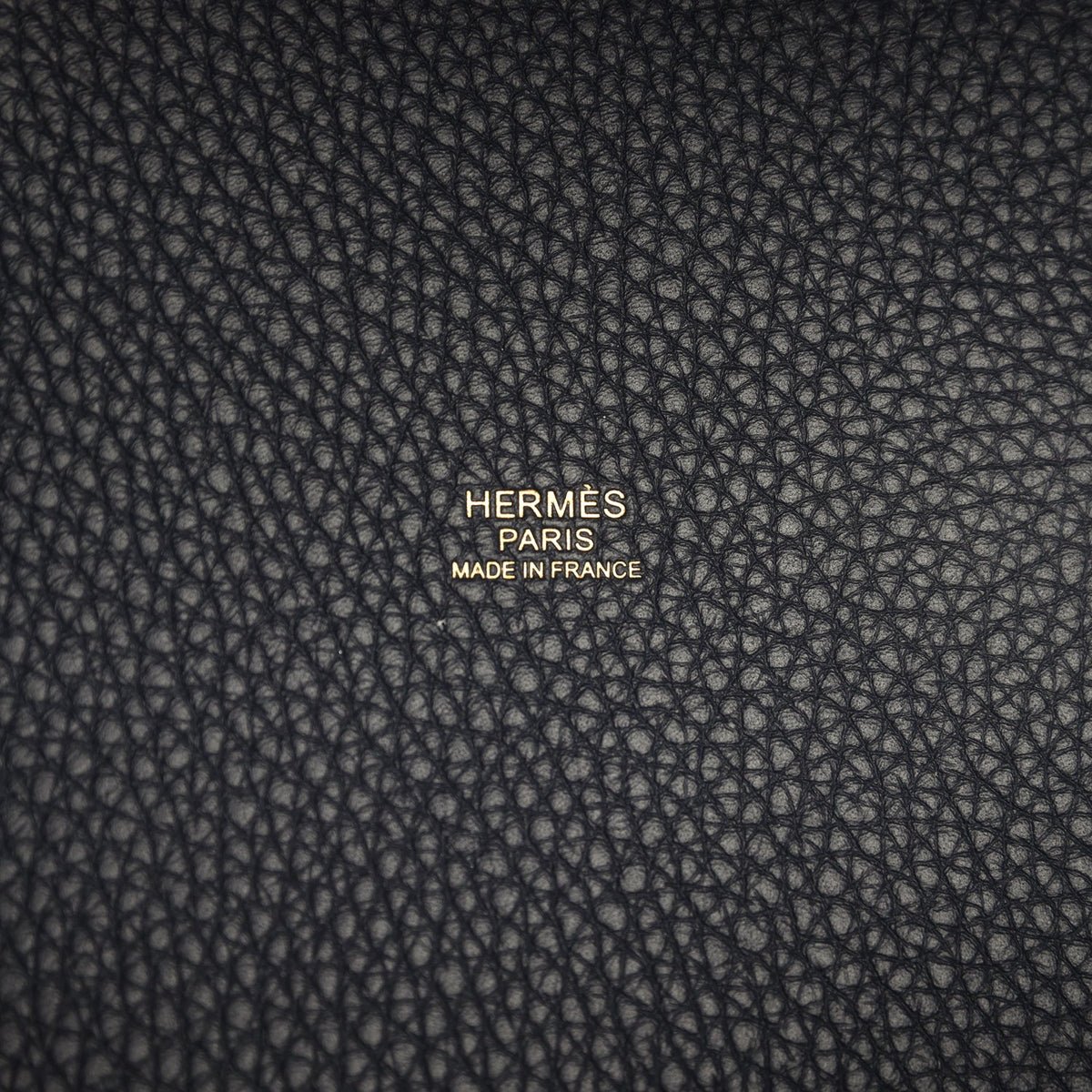 Hermes Picotin Lock 18 Bleu Tie Permabrass Hardware Bag