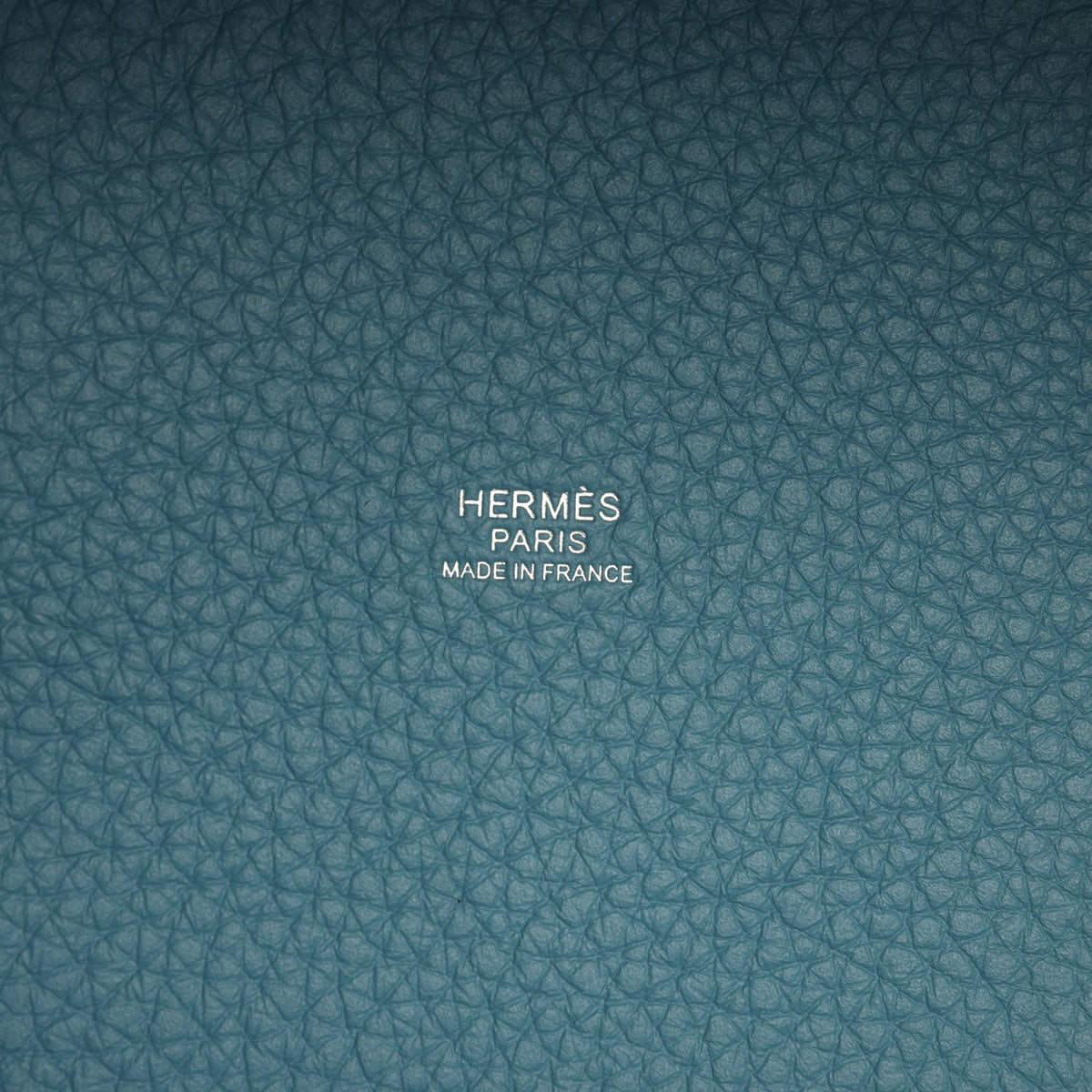 Hermes Picotin Lock 18 Blue Jean Clemence Palladium Hardware Bag