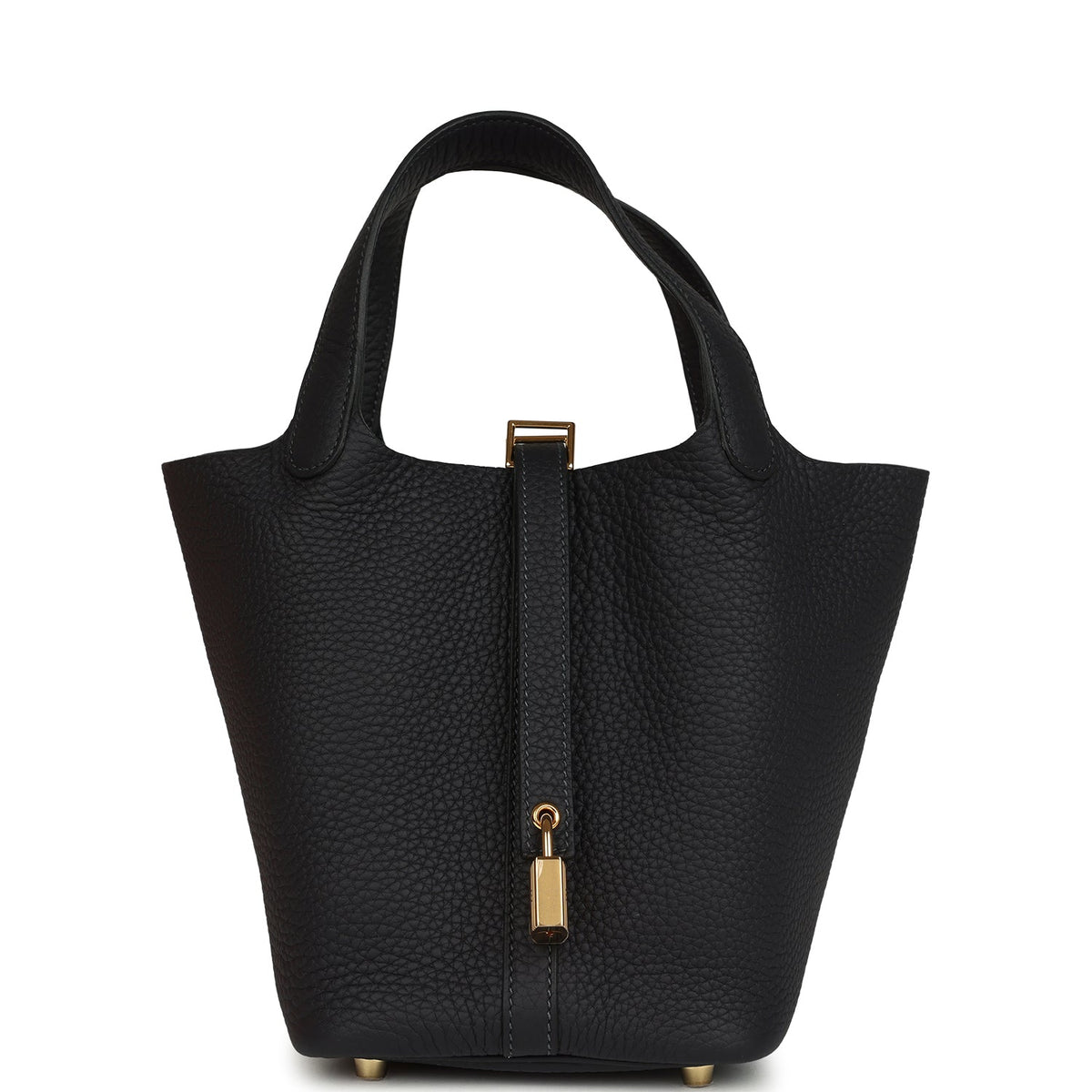 Hermes Picotin Lock 18 Caban Clemence Gold Hardware Bag