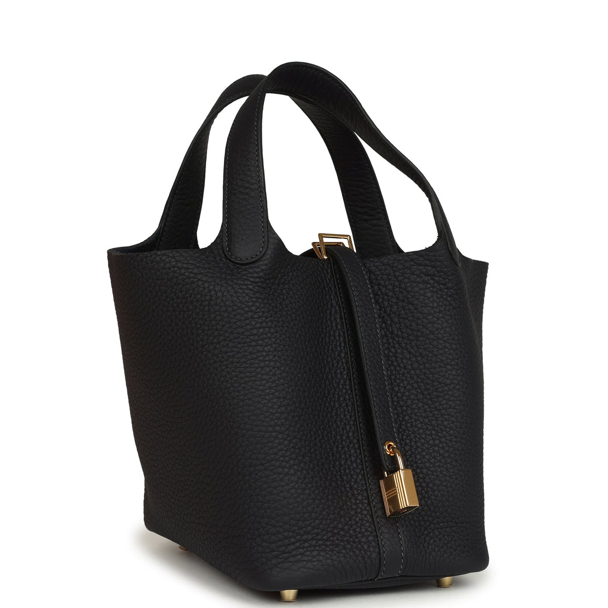 Hermes Picotin Lock 18 Caban Clemence Gold Hardware Bag