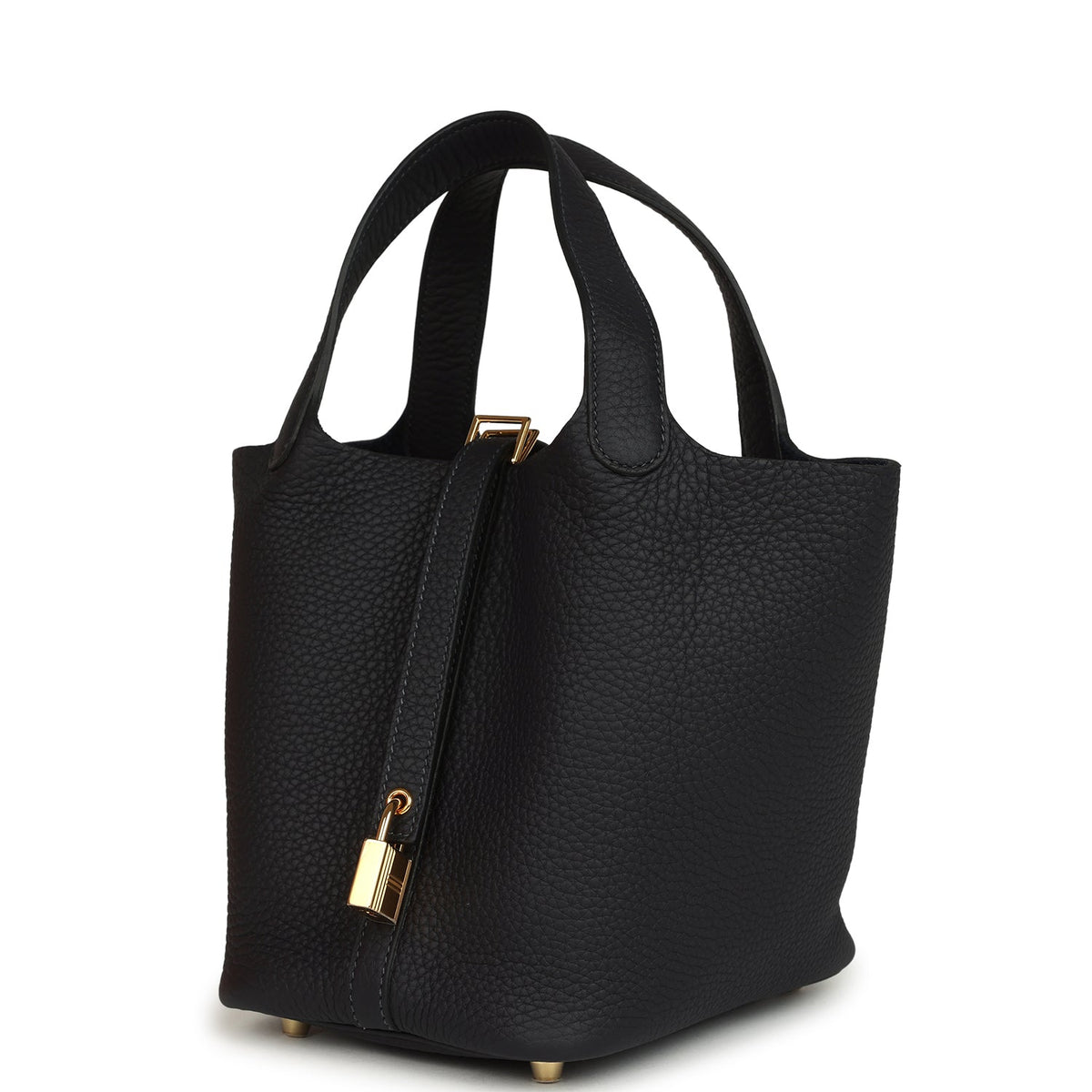 Hermes Picotin Lock 18 Caban Clemence Gold Hardware Bag