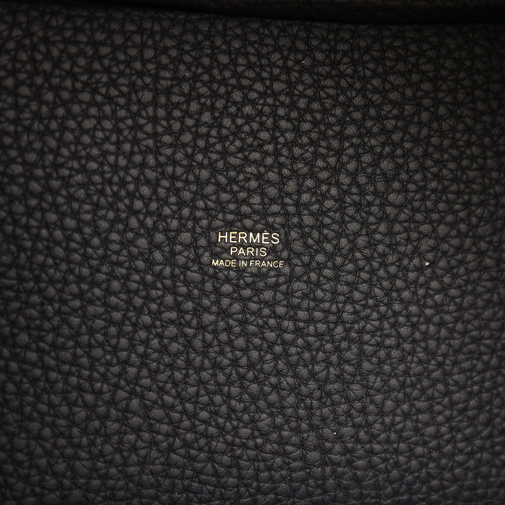 Hermes Picotin Lock 18 Caban Clemence Gold Hardware Bag