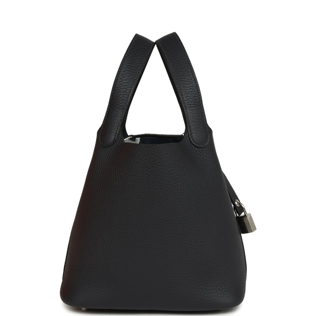 Hermes Picotin Lock 18 Caban Palladium Hardware Bag