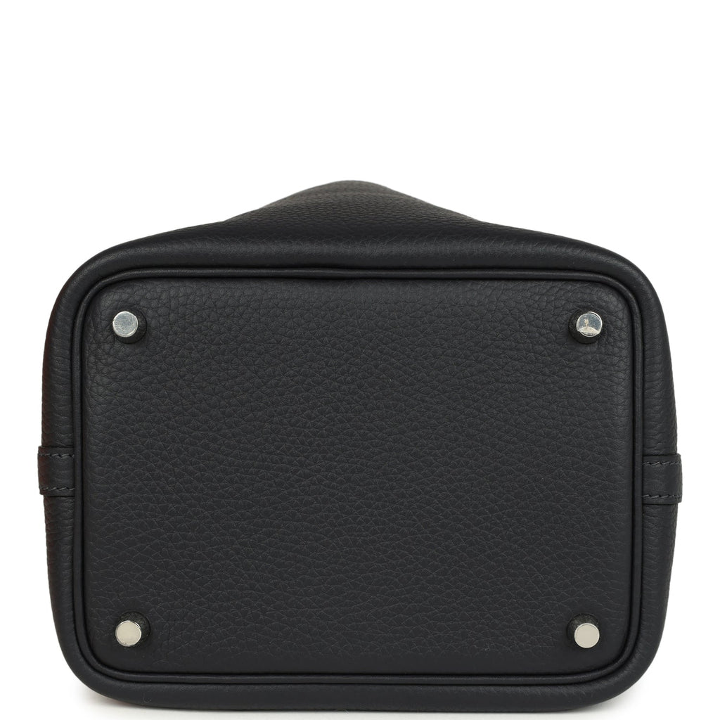 Hermes Picotin Lock 18 Caban Palladium Hardware Bag