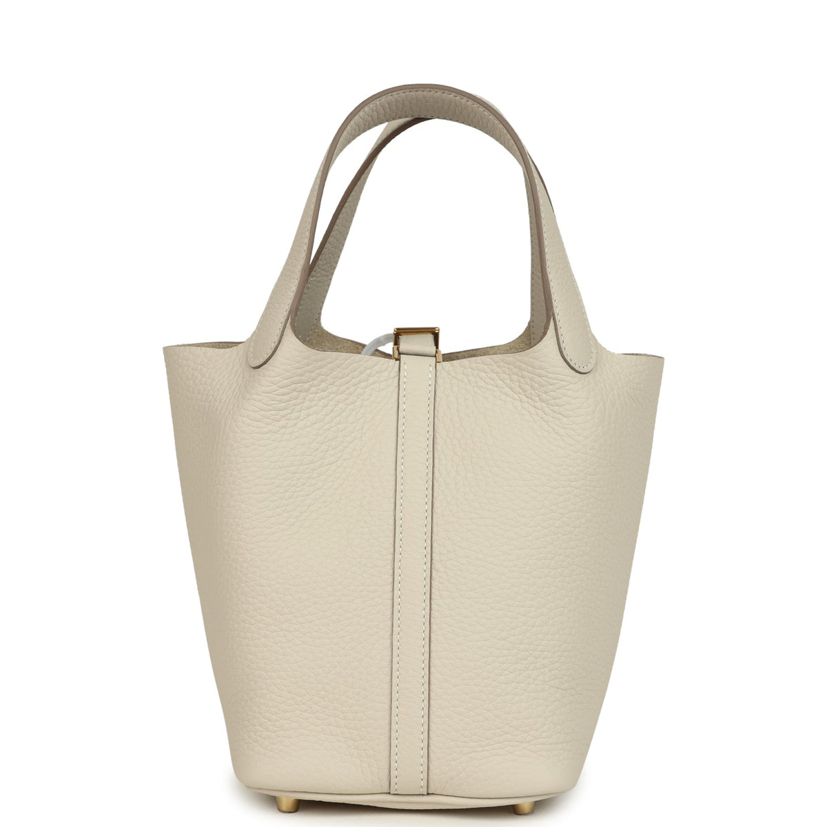 Hermes Picotin Lock 18 Craie Clemence Gold Hardware Bag