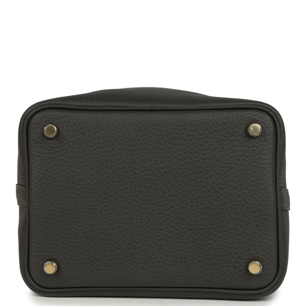Hermes Picotin Lock 18 Dark Bronze Gold Hardware Bag