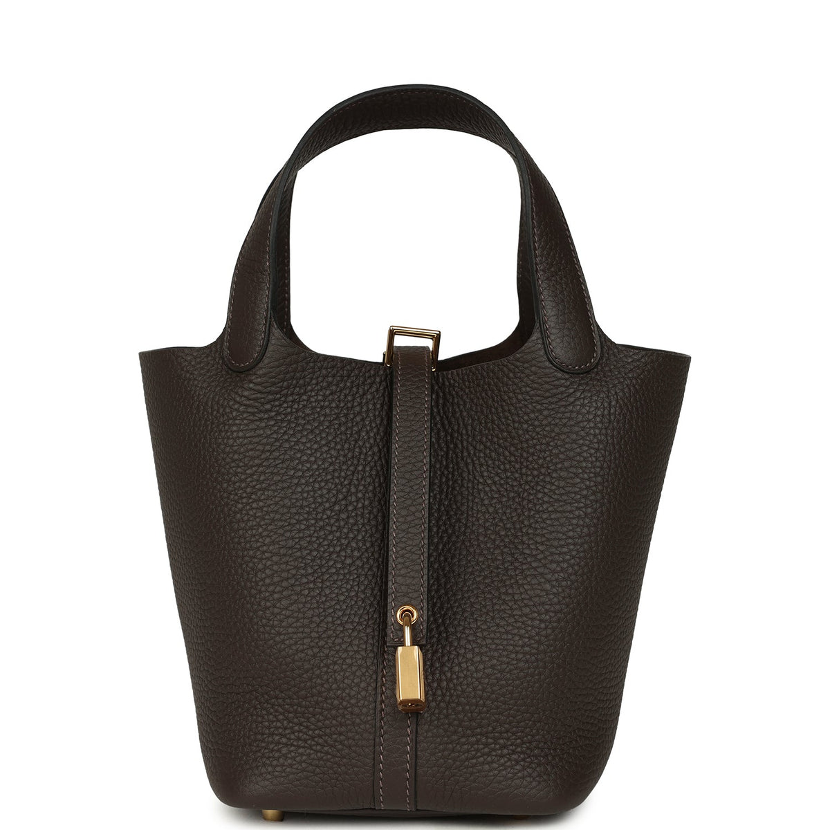 Hermes Picotin Lock 18 Ebene Gold Hardware Bag