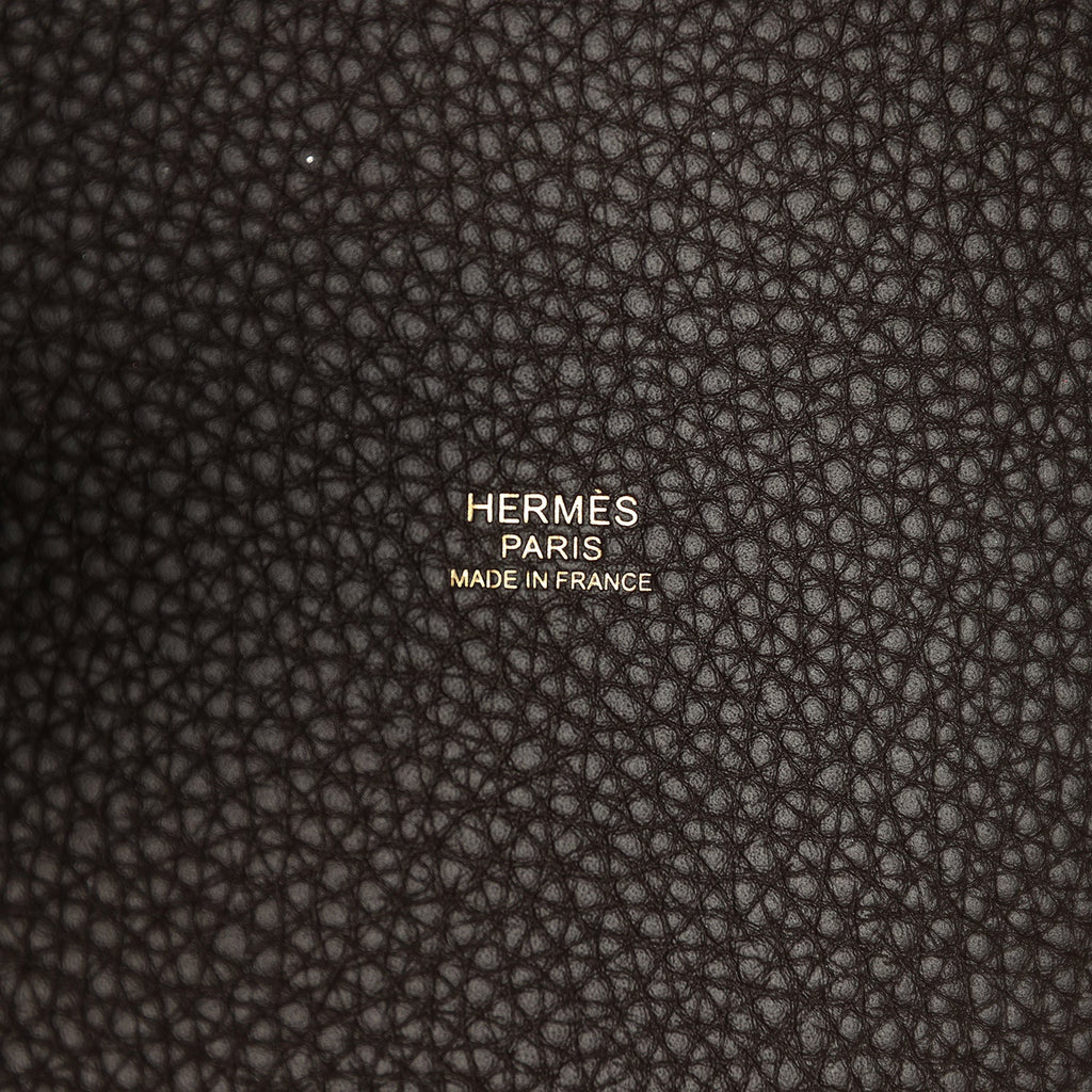 Hermes Picotin Lock 18 Ebene Gold Hardware Bag