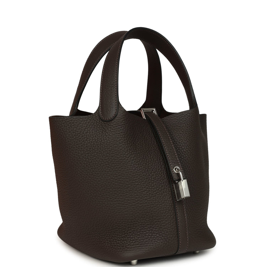Hermes Picotin Lock 18 Ebene Palladium Hardware Bag