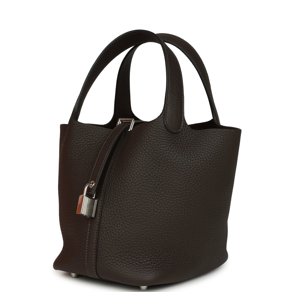 Hermes Picotin Lock 18 Ebene Palladium Hardware Bag