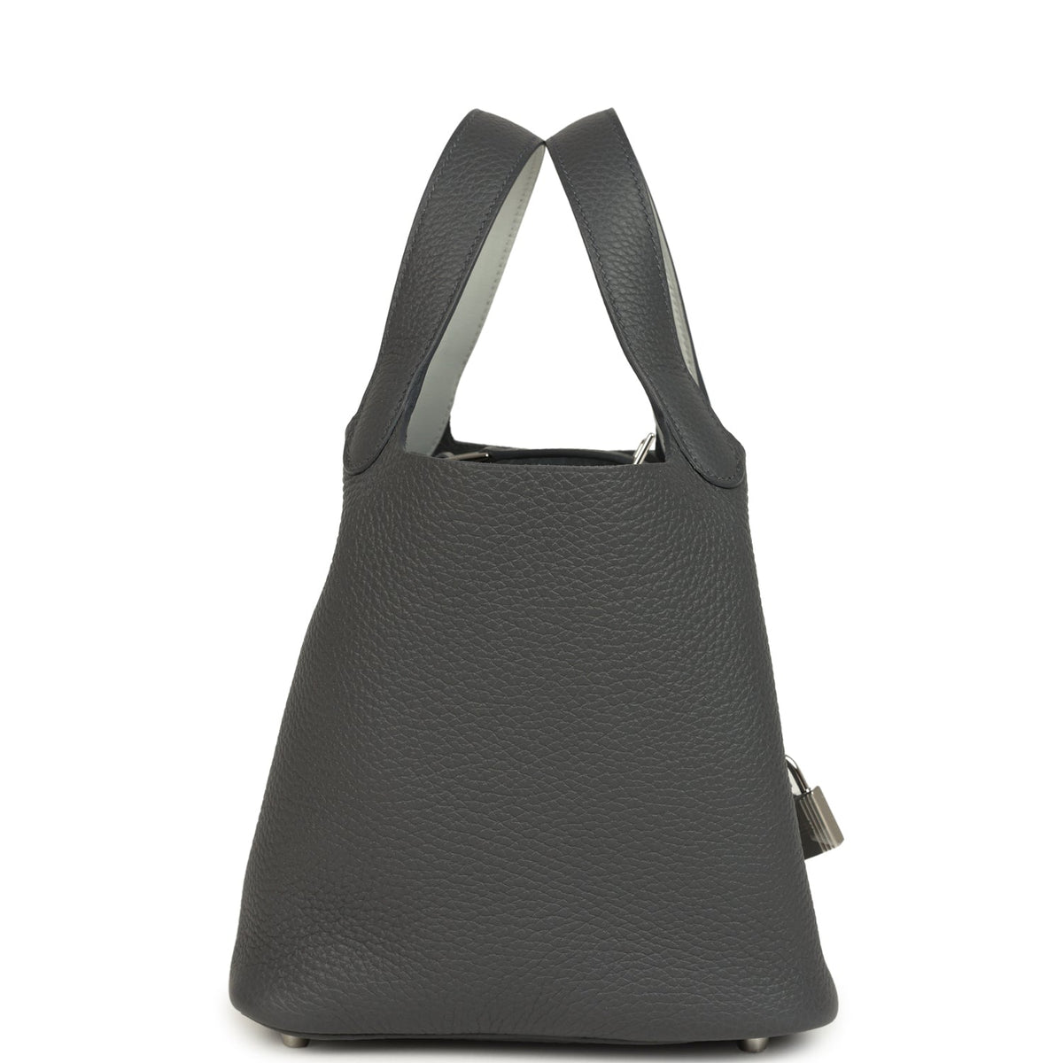 Hermes Picotin Lock 18 Eclat Ardoise Clemence and Gris Pantin Swift Palladium Hardware Bag
