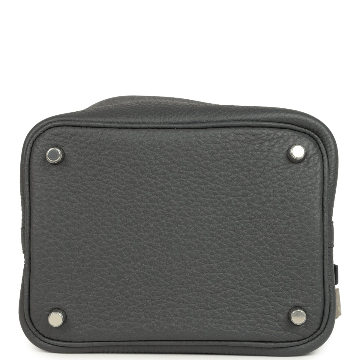 Hermes Picotin Lock 18 Eclat Ardoise Clemence and Gris Pantin Swift Palladium Hardware Bag
