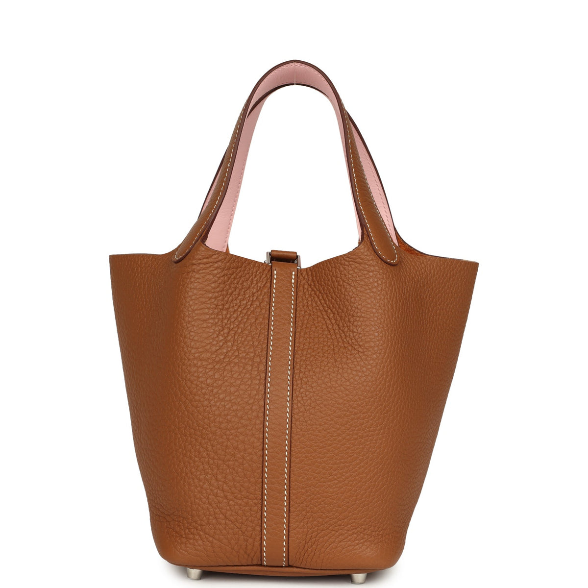 Hermes Picotin Lock 18 Eclat Gold and Rose Sakura Palladium Hardware Bag