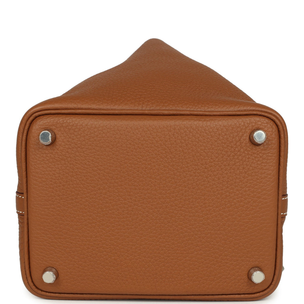Hermes Picotin Lock 18 Eclat Gold and Rose Sakura Palladium Hardware Bag