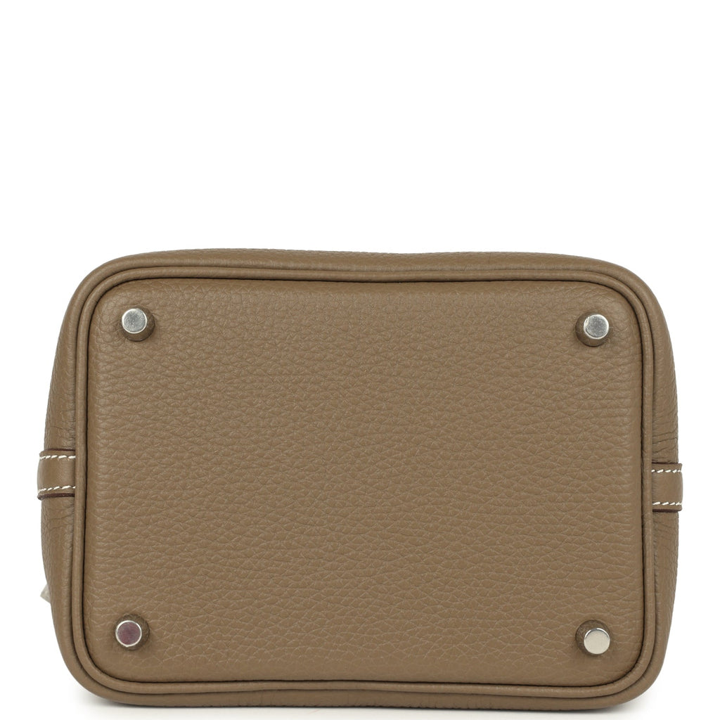Hermes Picotin Lock 18 Etoupe Palladium Hardware Bag