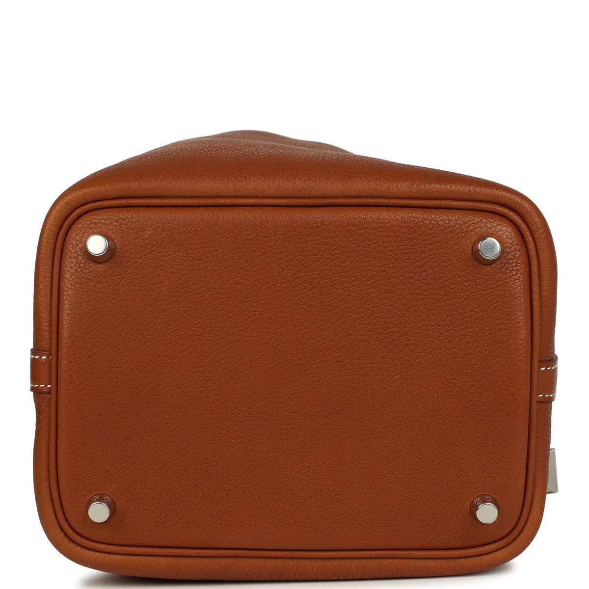 Hermes Picotin Lock 18 Fauve Barenia Faubourg Palladium Hardware Bag