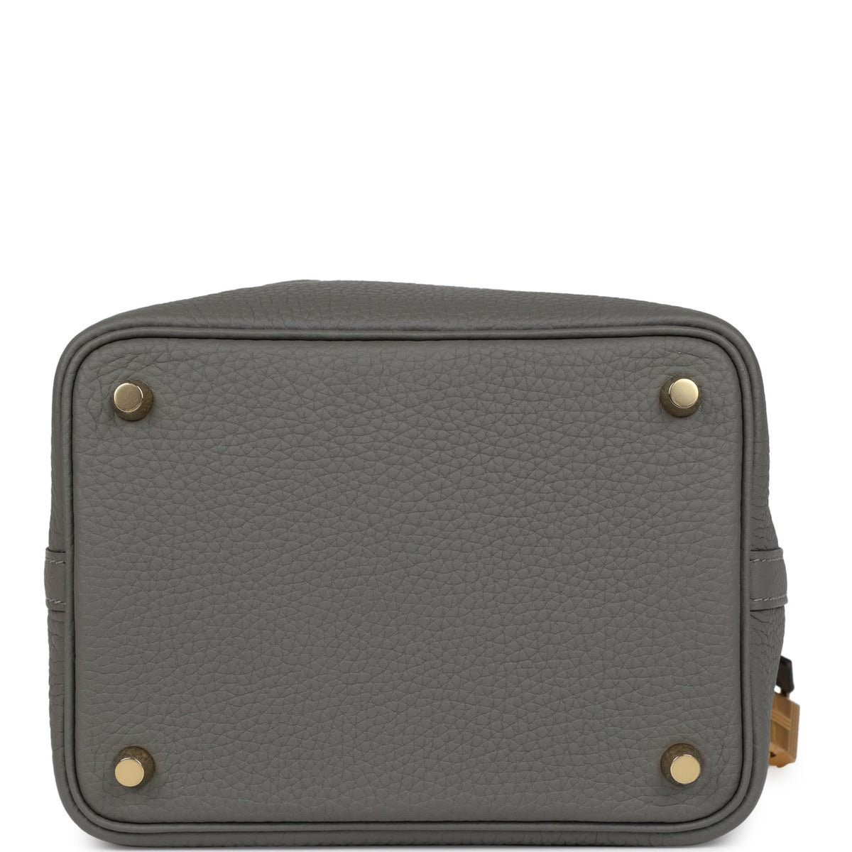 Hermes Picotin Lock 18 Gris Meyer Gold Hardware Bag