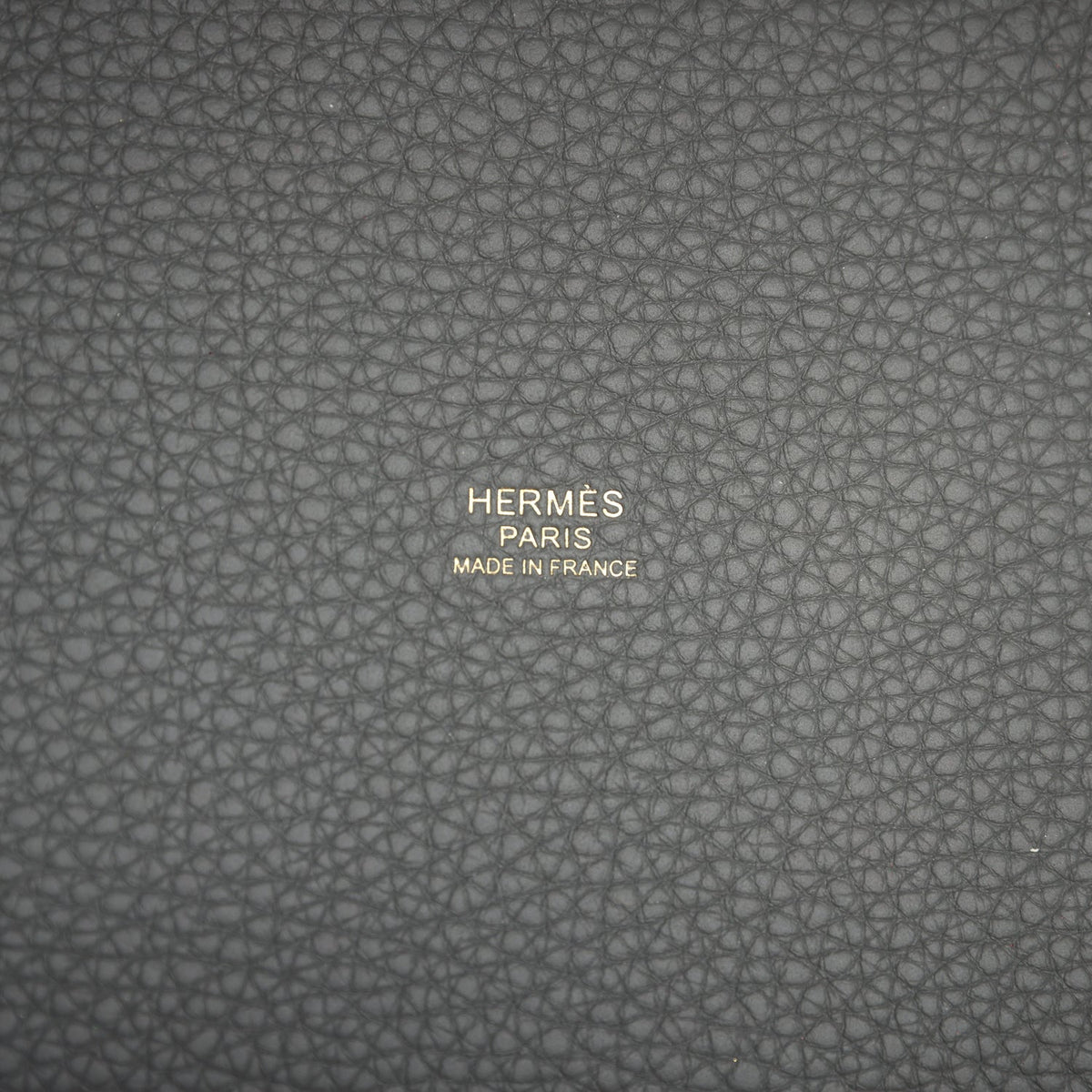 Hermes Picotin Lock 18 Gris Meyer Gold Hardware Bag