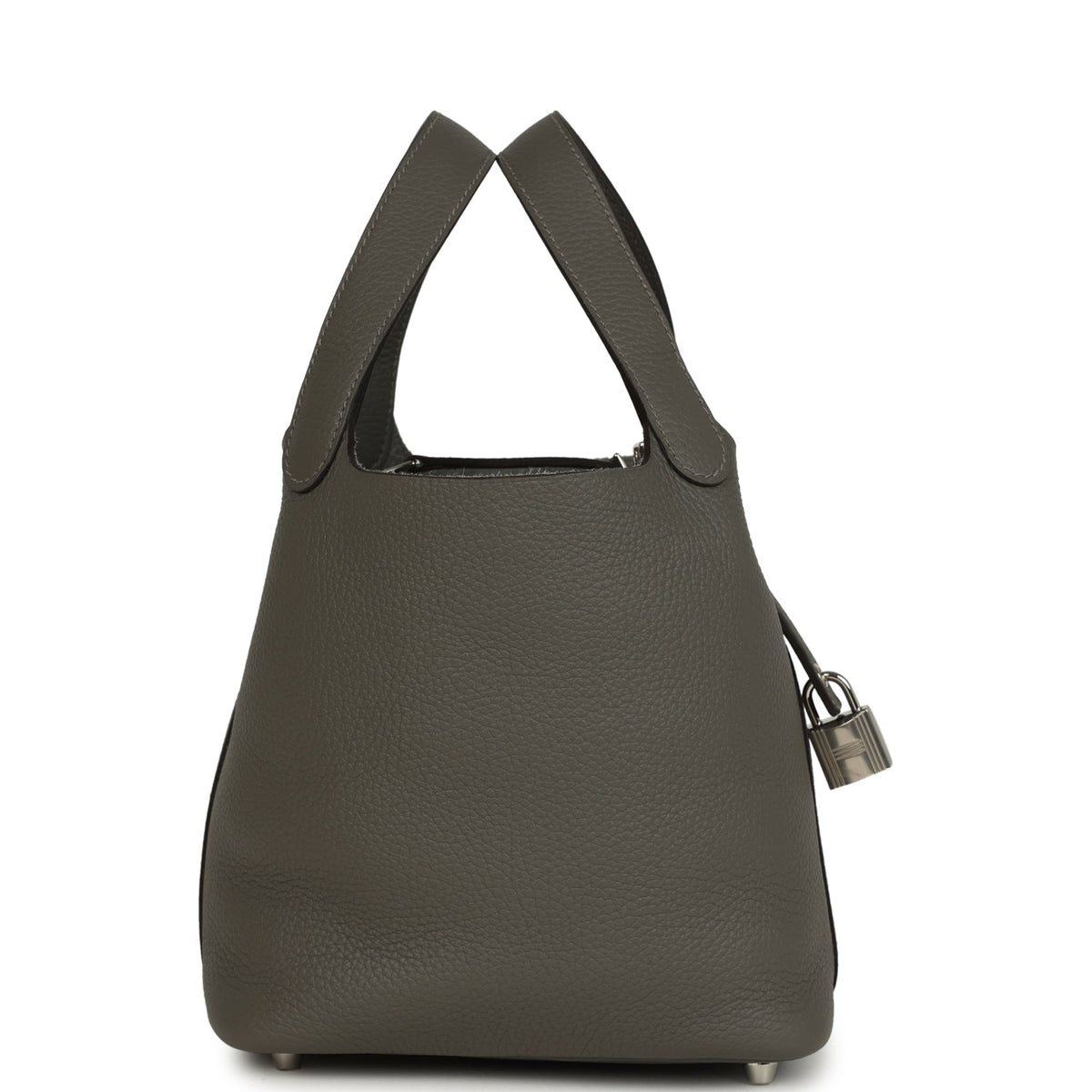 Hermes Picotin Lock 18 Gris Meyer Palladium Hardware Bag