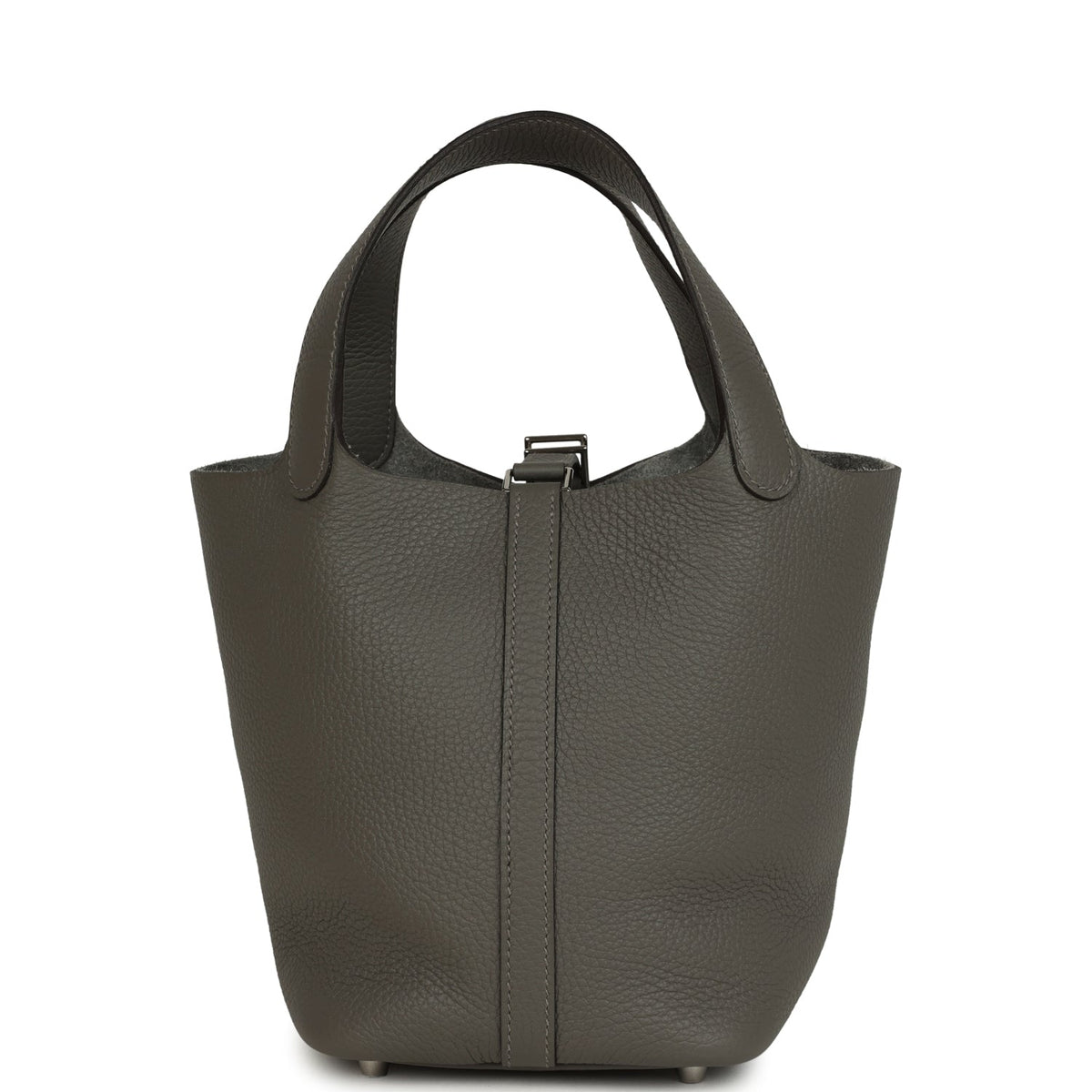 Hermes Picotin Lock 18 Gris Meyer Palladium Hardware Bag