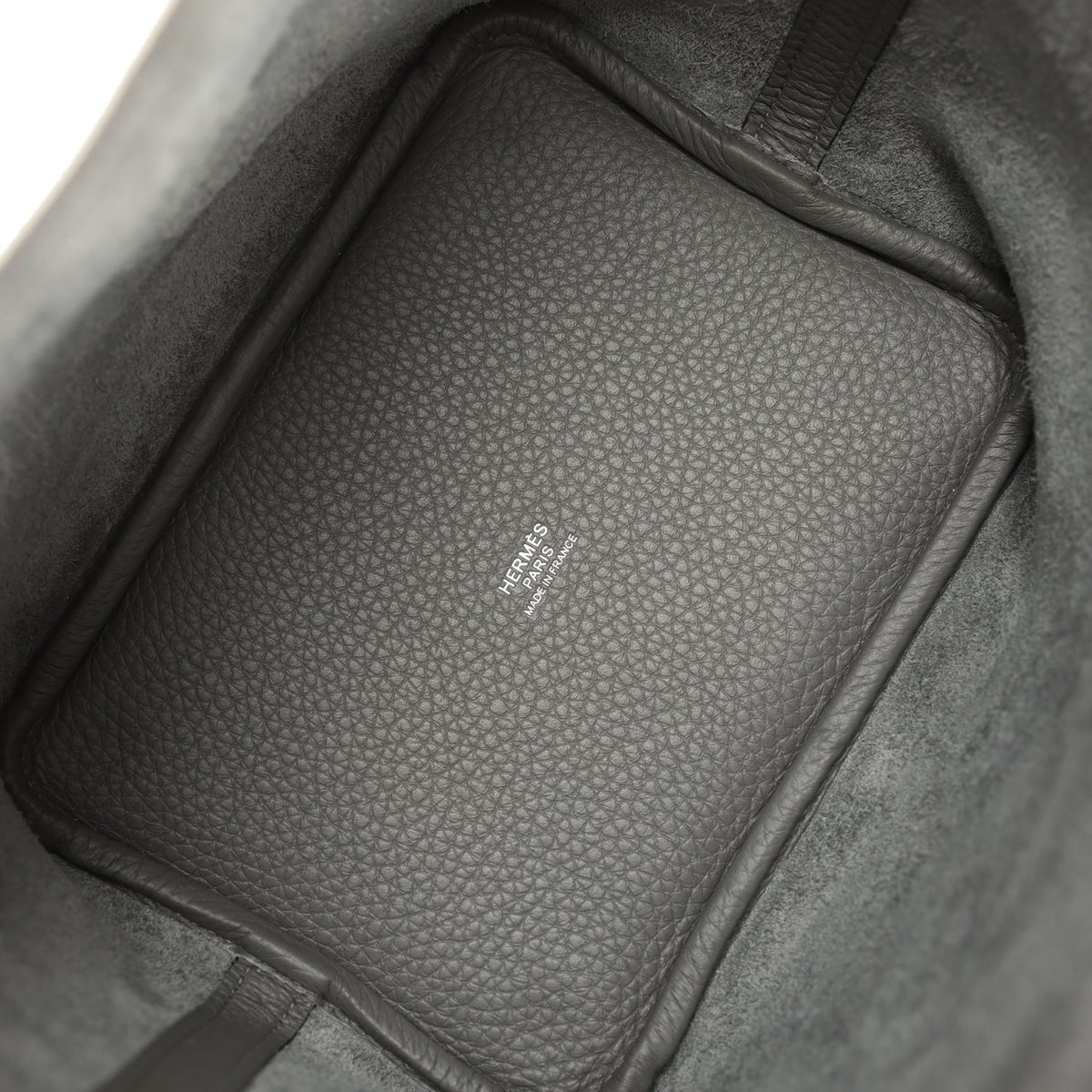 Hermes Picotin Lock 18 Gris Meyer Palladium Hardware Bag