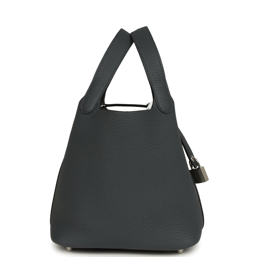 Hermes Picotin Lock 18 Gris Misty Palladium Hardware Bag