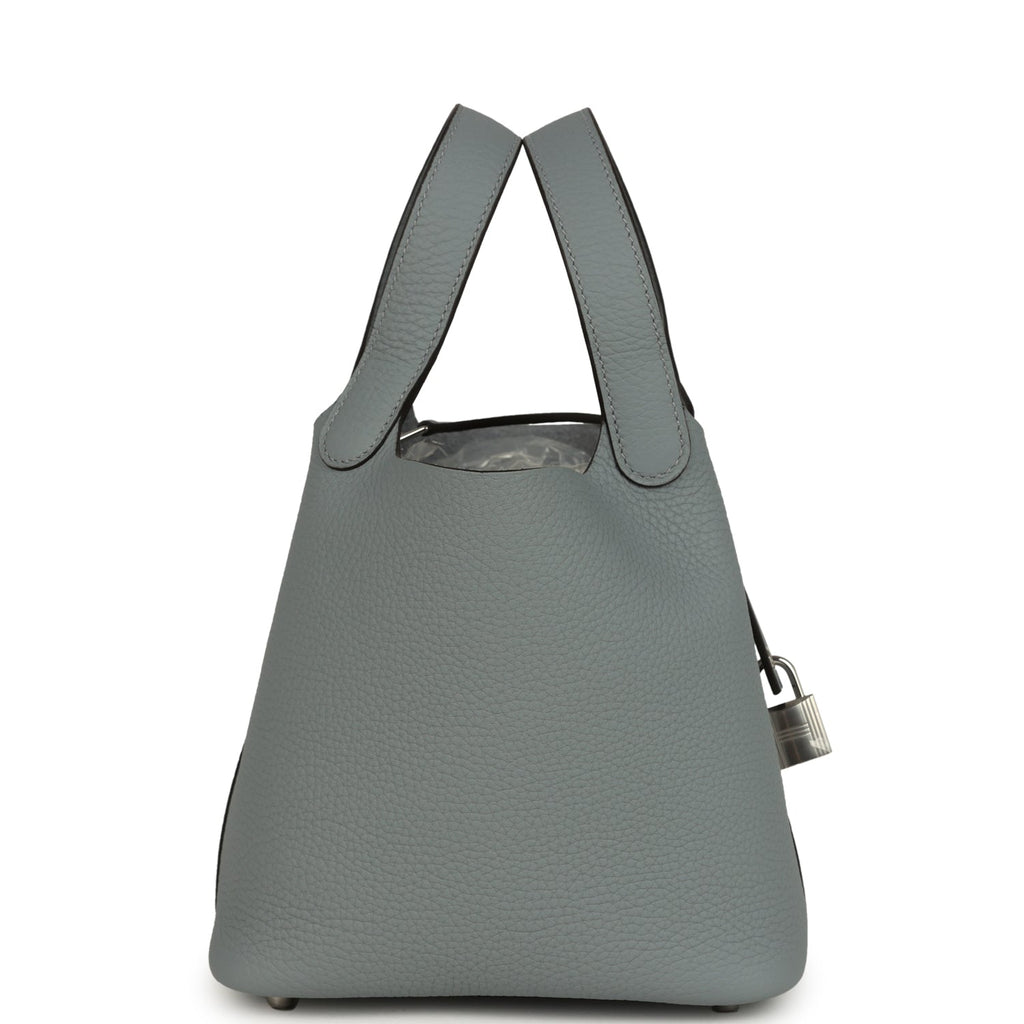 Hermes Picotin Lock 18 Gris Pantin Palladium Hardware Bag