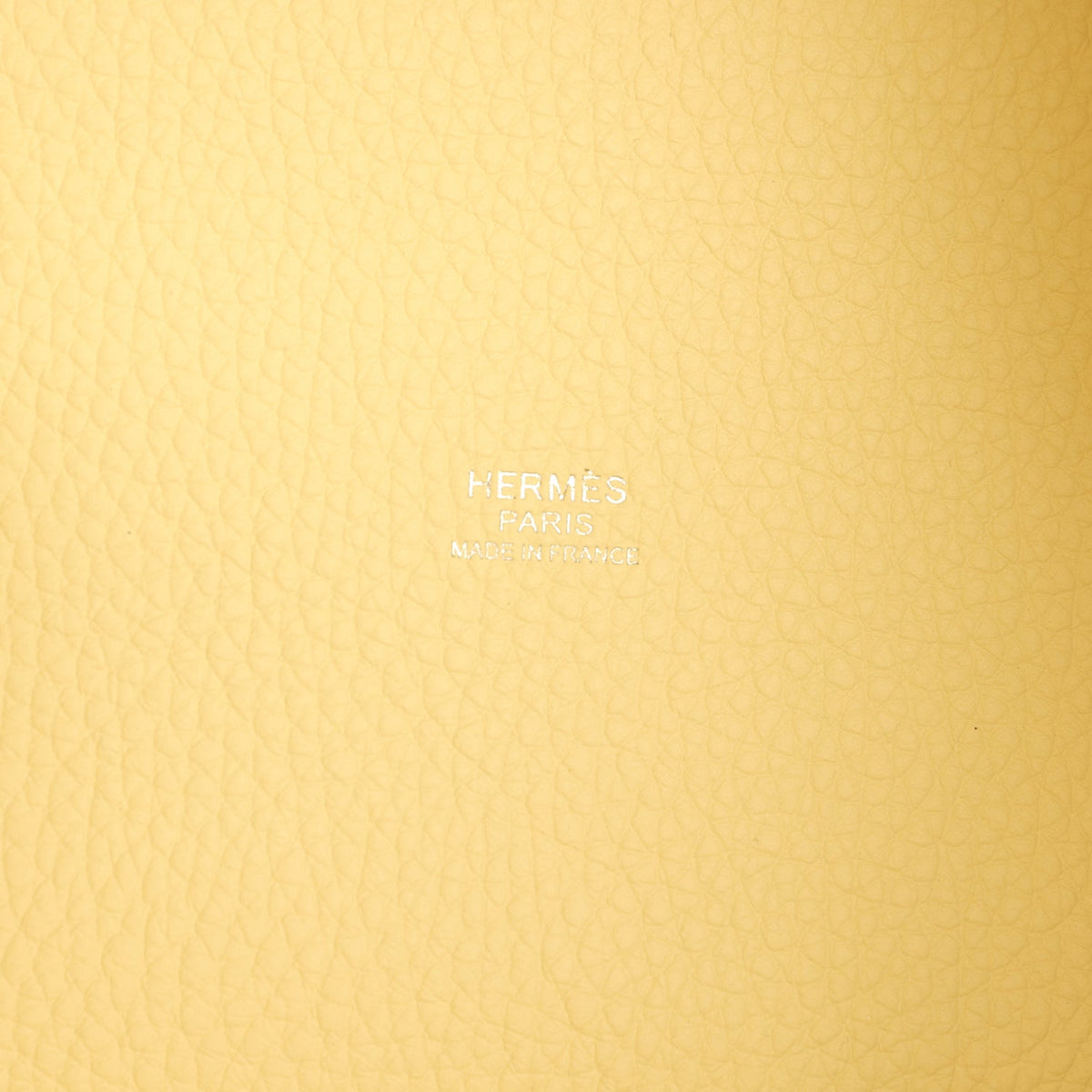 Hermes Picotin Lock 18 Jaune Milton Clemence Palladium Hardware Bag