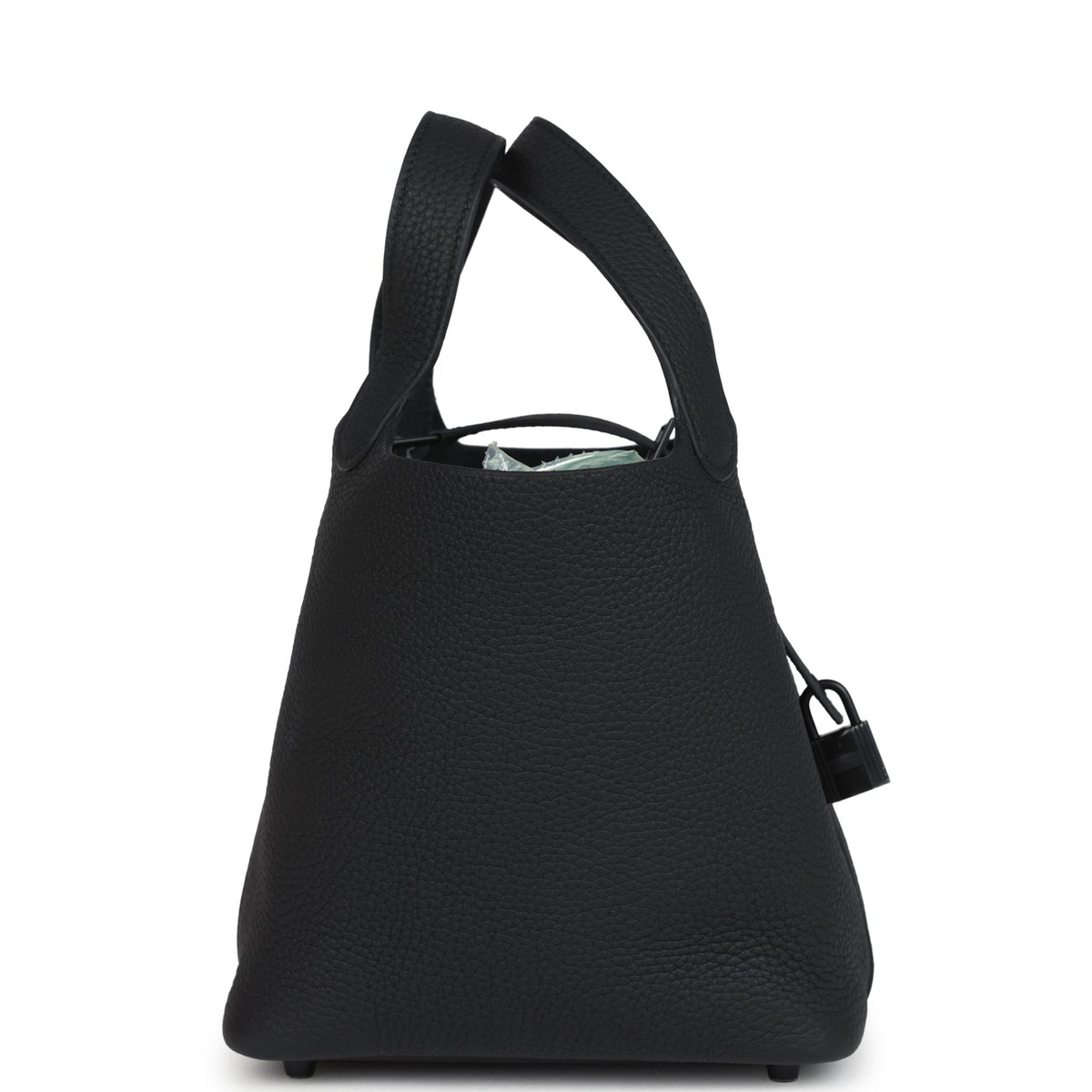 Hermes Picotin Lock 18 Monochrome Black Clemence Black Hardware Bag