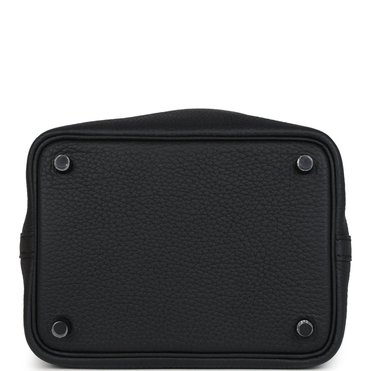 Hermes Picotin Lock 18 Monochrome Black Clemence Black Hardware Bag