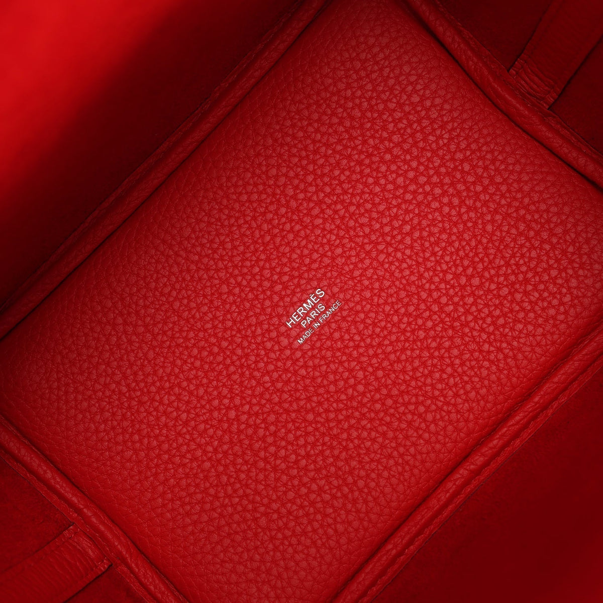 Hermes Picotin Lock 18 Rouge de Coeur Clemence Palladium Hardware Bag