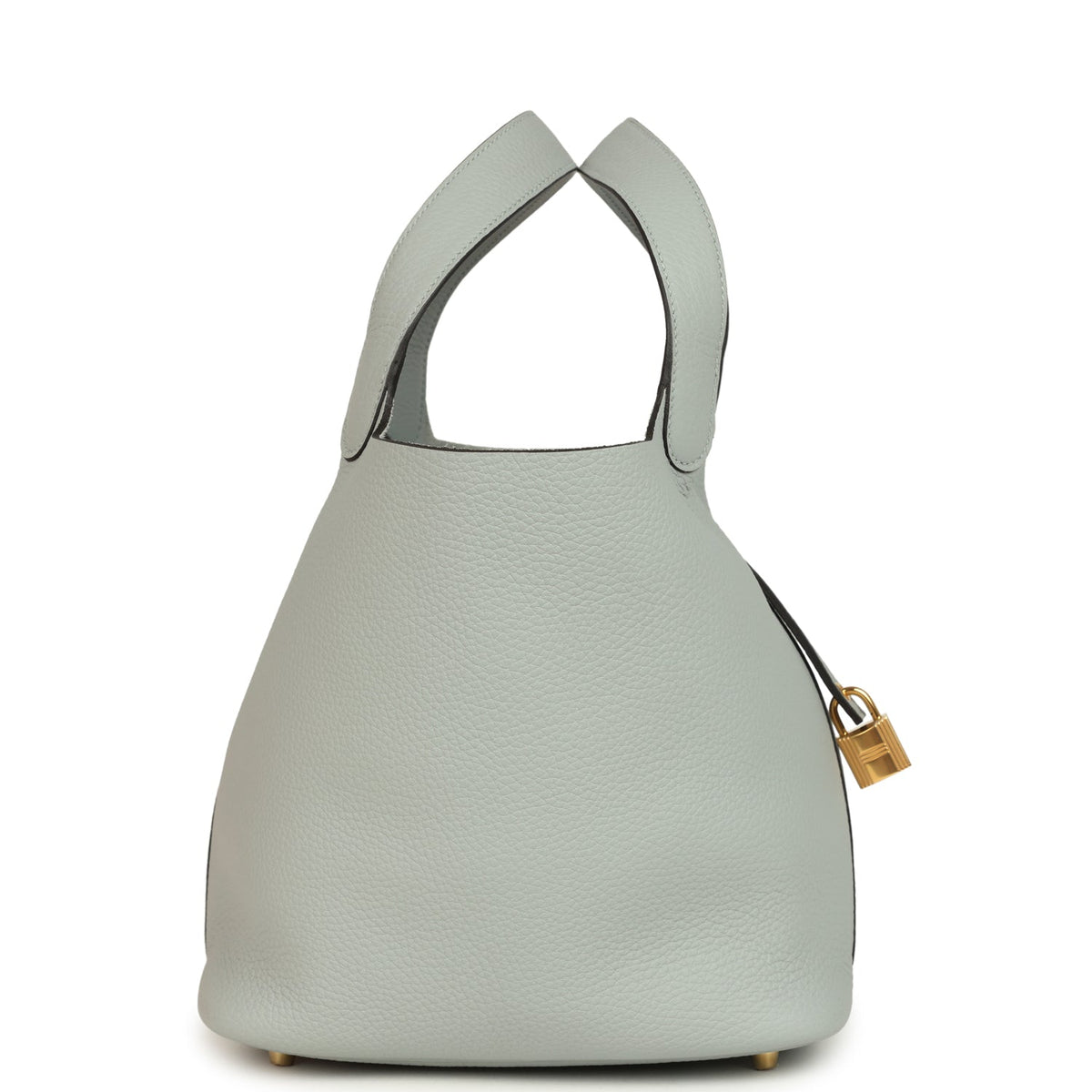 Hermes Picotin Lock 22 Bleu Glacier Gold Hardware Bag