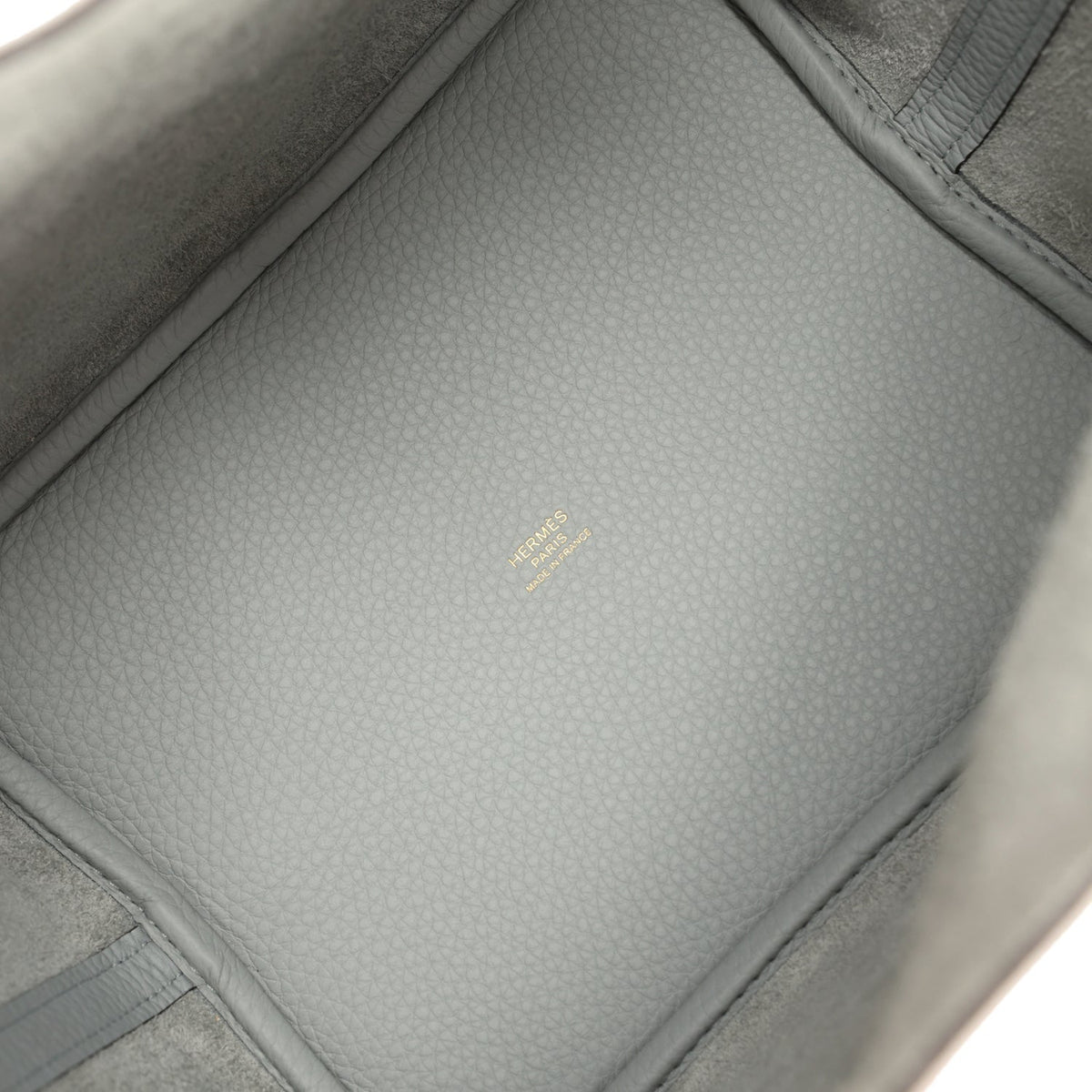 Hermes Picotin Lock 22 Bleu Glacier Gold Hardware Bag