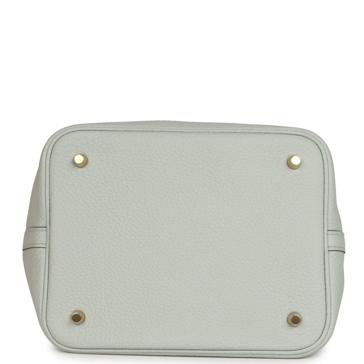 Hermes Picotin Lock 22 Bleu Pale Gold Hardware Bag