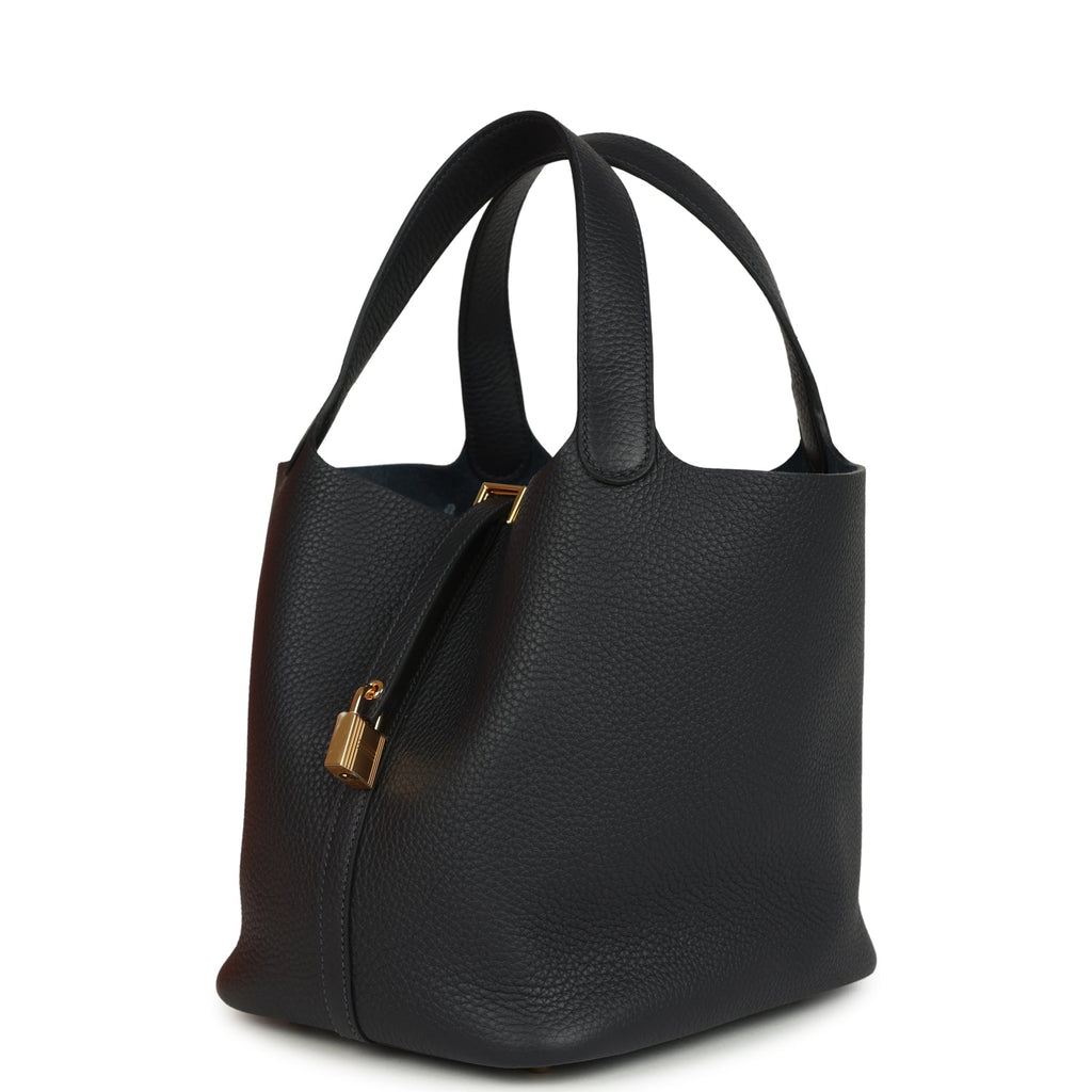Hermes Picotin Lock 22 Caban Gold Hardware Bag