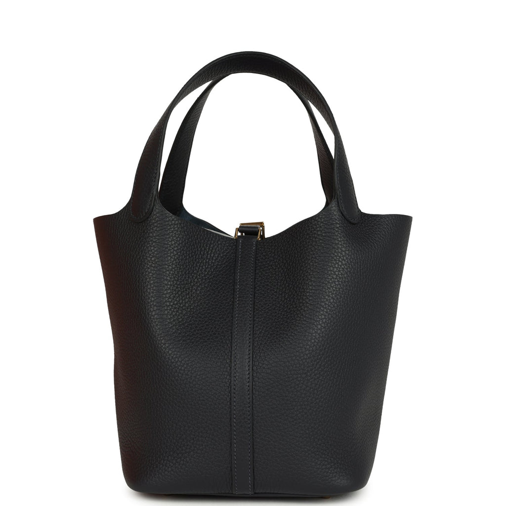 Hermes Picotin Lock 22 Caban Gold Hardware Bag