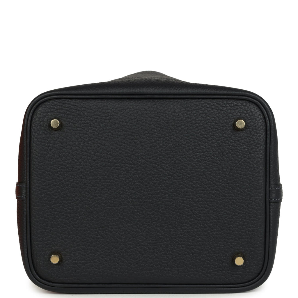 Hermes Picotin Lock 22 Caban Gold Hardware Bag