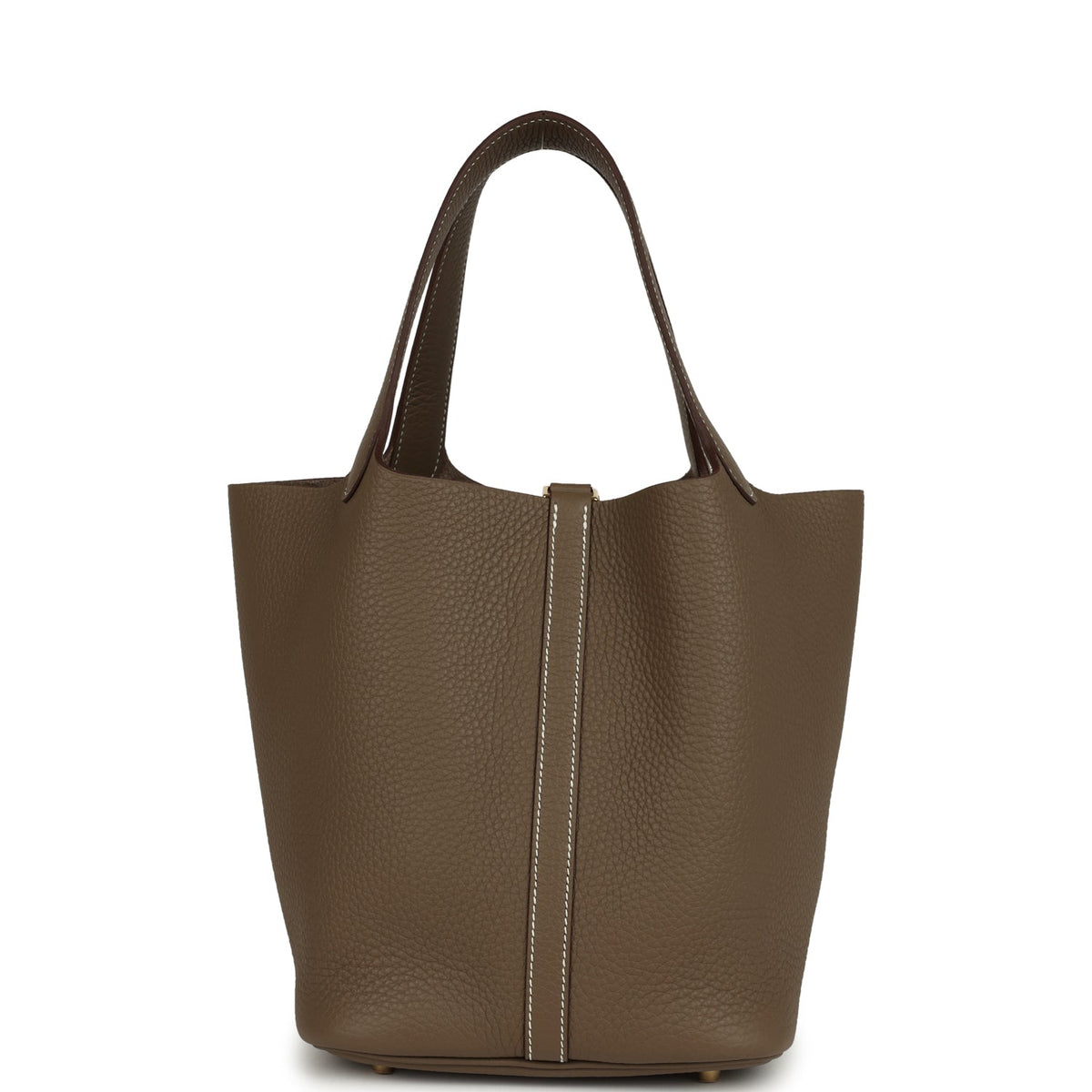 Hermes Picotin Lock 22 Etoupe Gold Hardware Bag