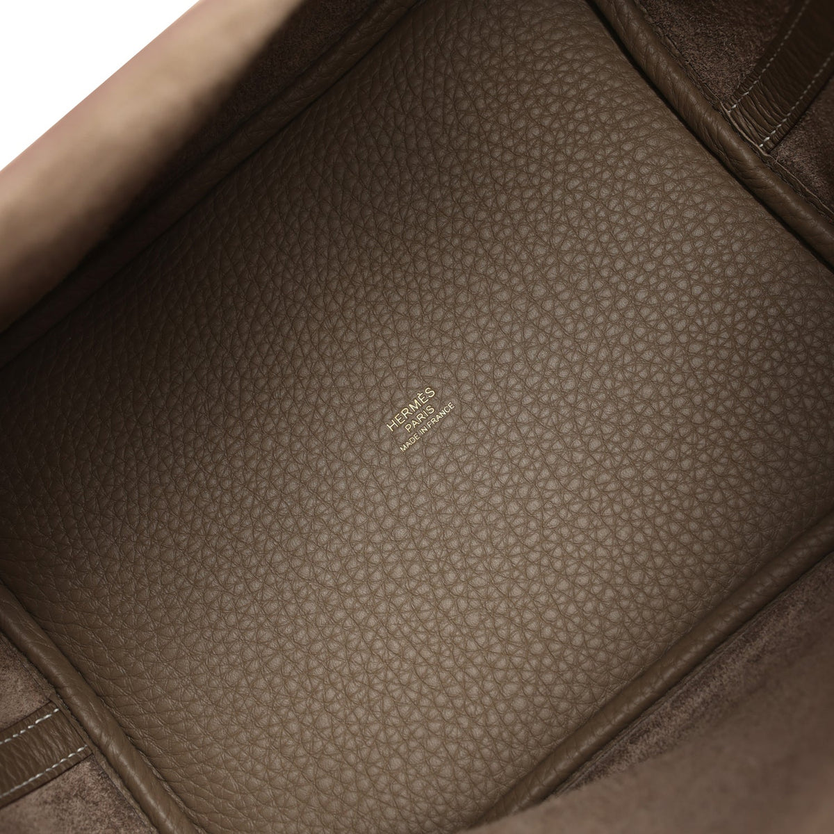 Hermes Picotin Lock 22 Etoupe Gold Hardware Bag