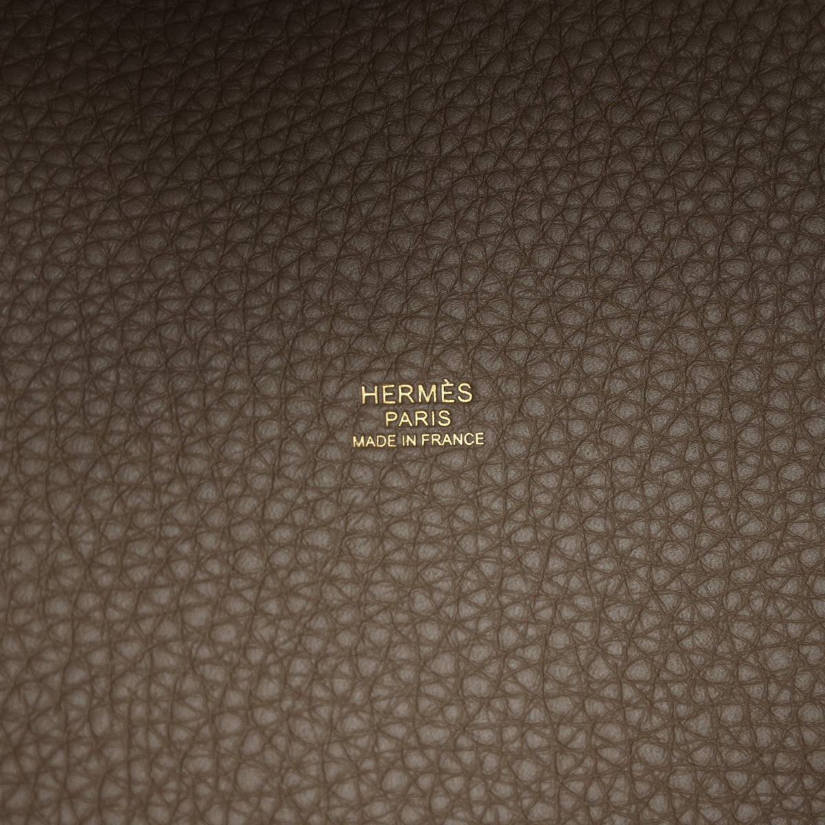 Hermes Picotin Lock 22 Etoupe Gold Hardware Bag