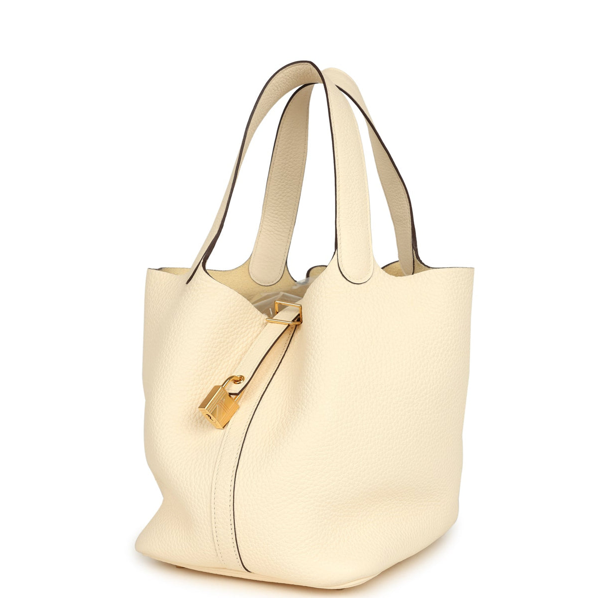 Hermes Picotin Lock 22 Nata Clemence Gold Hardware Bag
