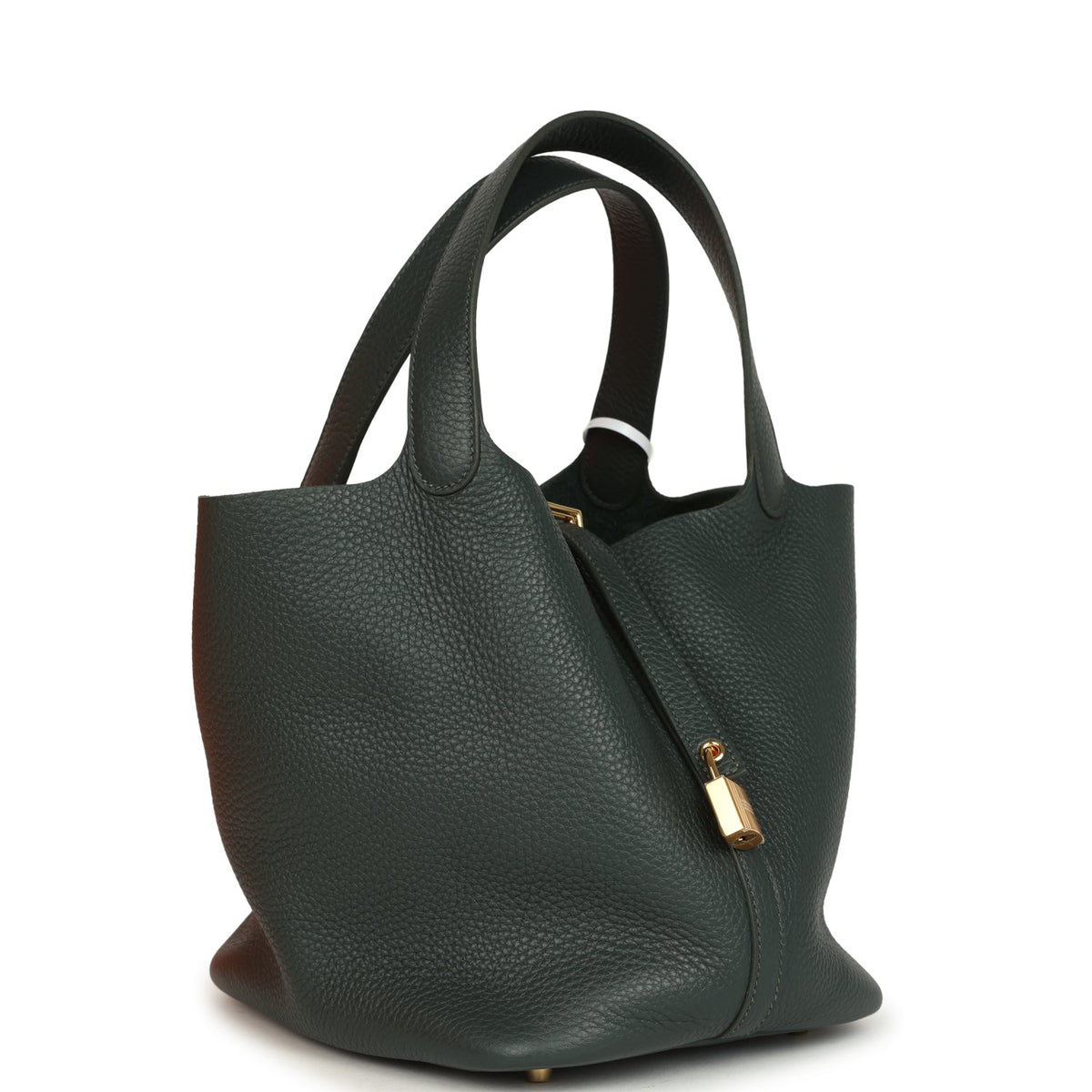 Hermes Picotin Lock 22 Vert Mangrove Gold Hardware Bag