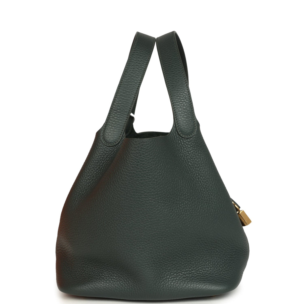 Hermes Picotin Lock 22 Vert Mangrove Gold Hardware Bag