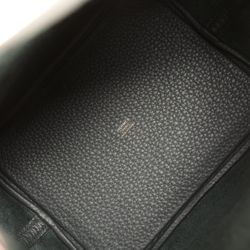 Hermes Picotin Lock 22 Vert Mangrove Gold Hardware Bag