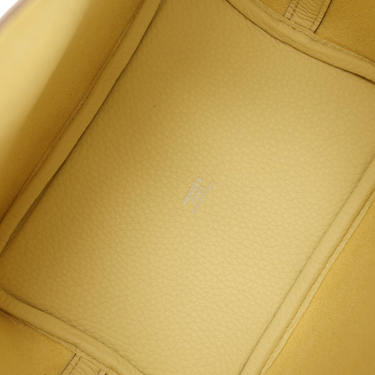Hermes Picotin Lock Eclat 18 Jaune Milton Clemence and Vert Vertigo Swift Palladium Hardware Bag