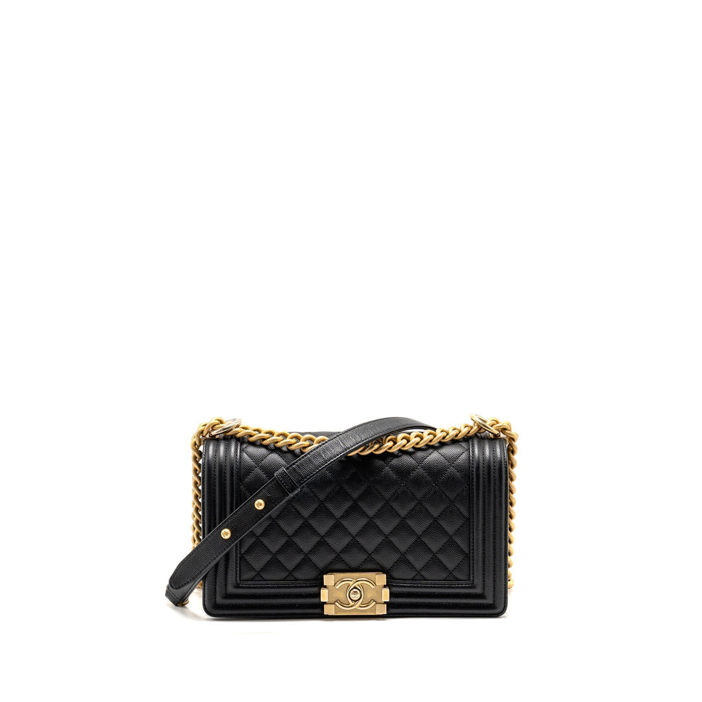 chanel-medium-boy-bag-caviar-black-ghw-copy