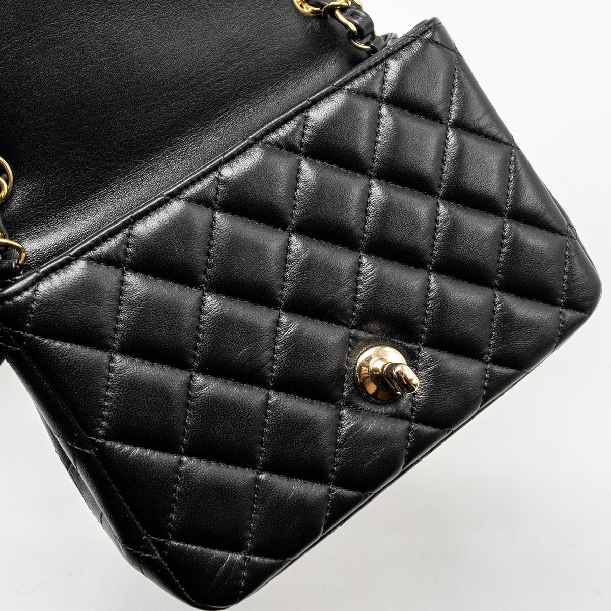 chanel-mini-square-flap-bag-lambskin-black-lghw-microchip-copy