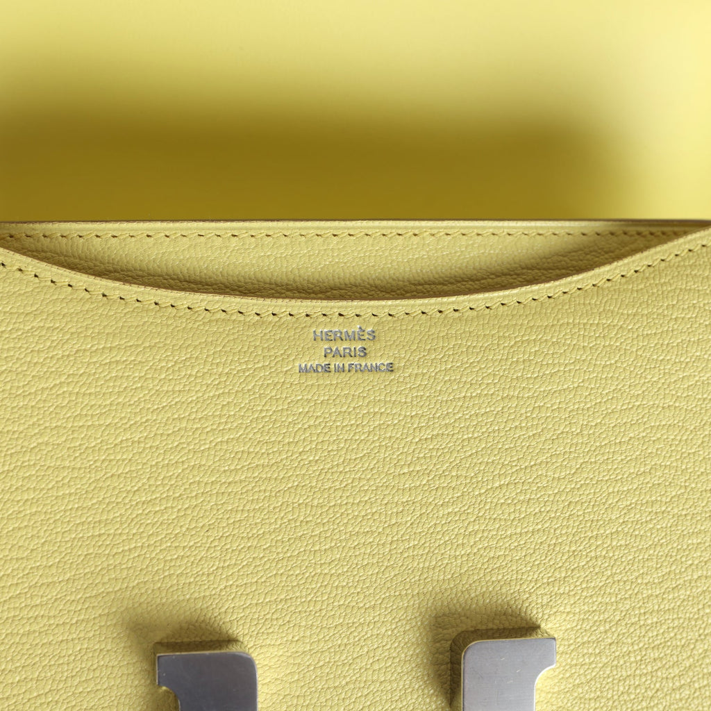 hermes-constance-18-limoncello-chevre-mysore-palladium-hardware-bag