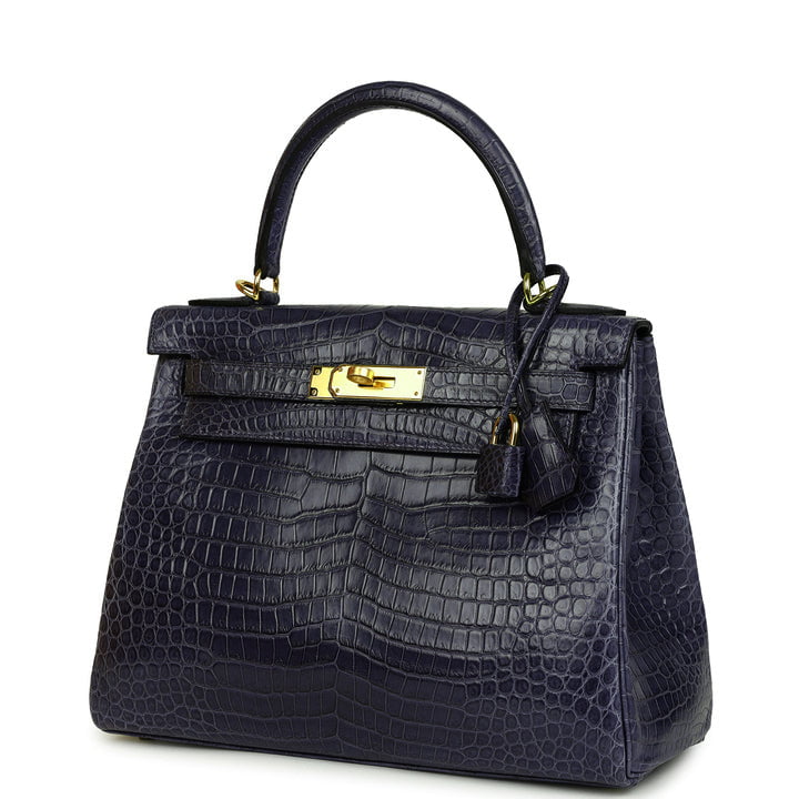 hermes-kelly-retourne-28-bleu-nuit-satin-matte-porosus-crocodile-gold-hardware-bag