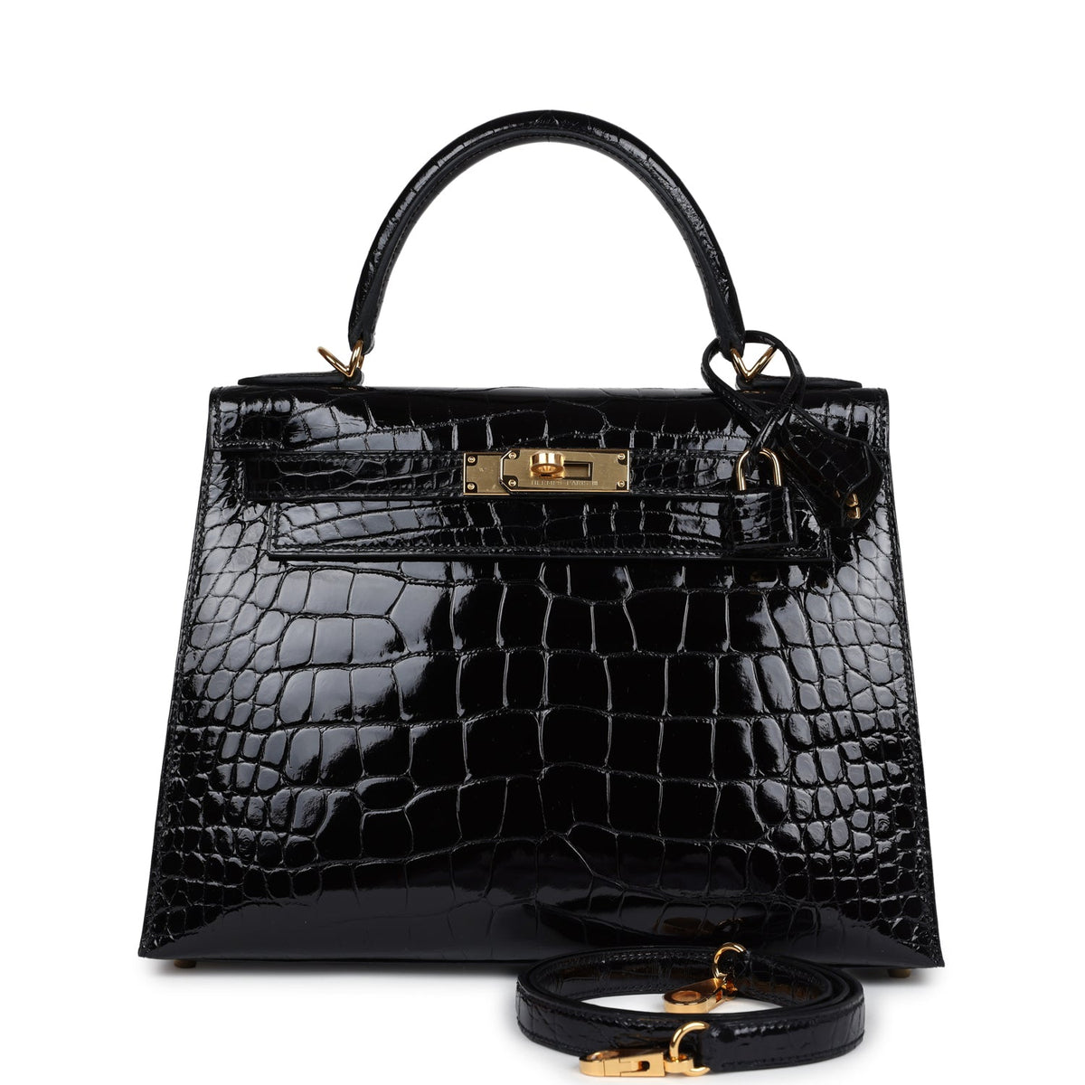hermes-kelly-sellier-28-black-shiny-alligator-gold-hardware-bag